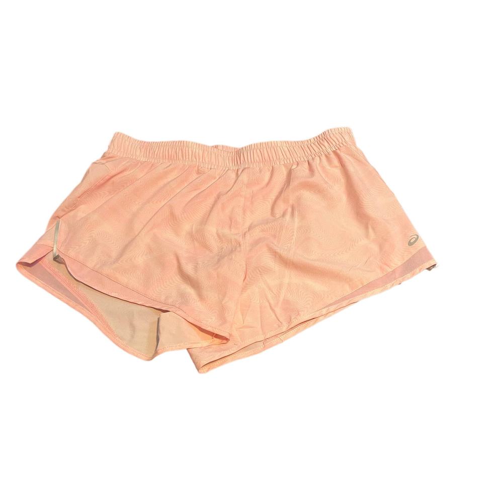 Asics Pink Peach Running Shorts women's size XL